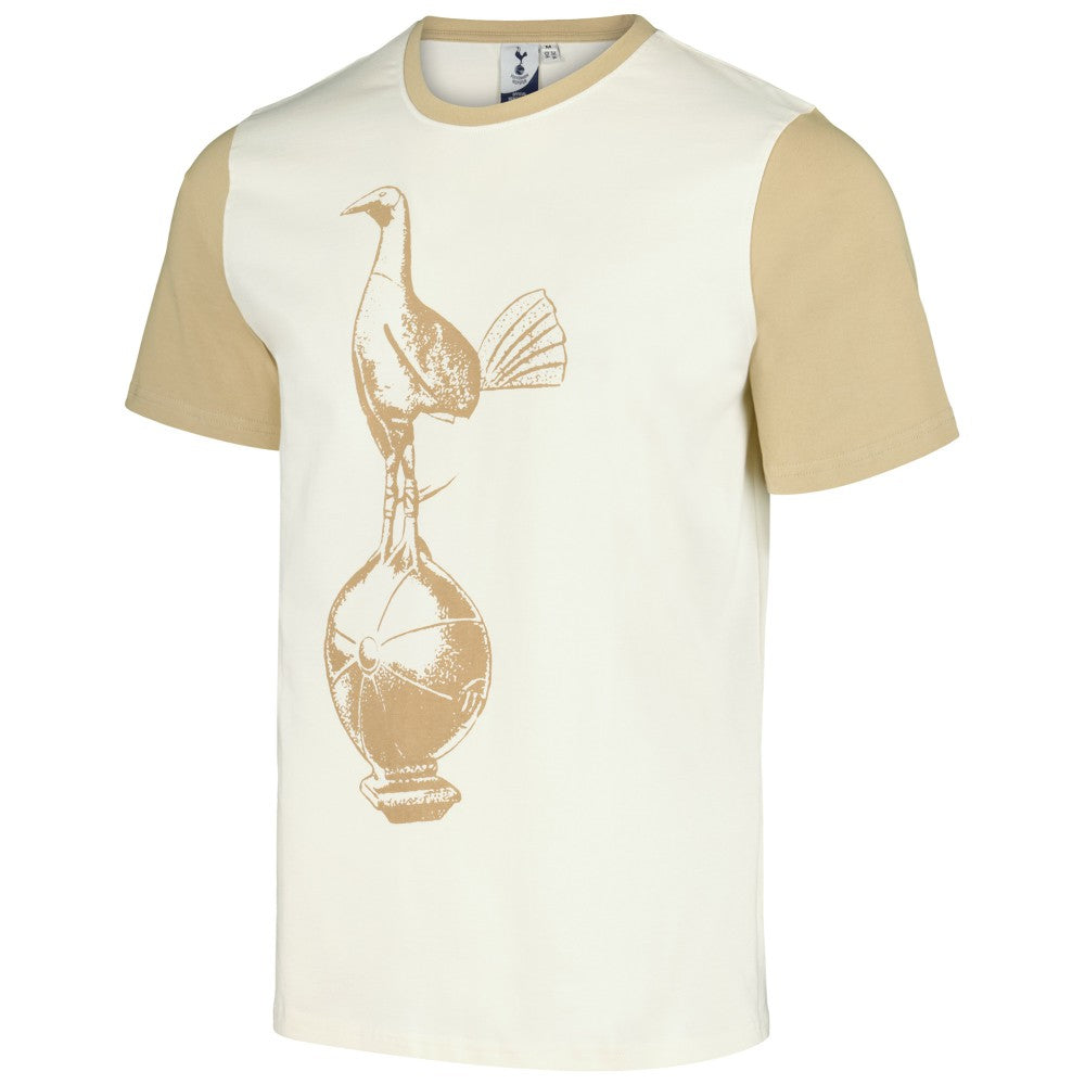 Tottenham Hotspur Colorblock Raglan T-Shirt Cream