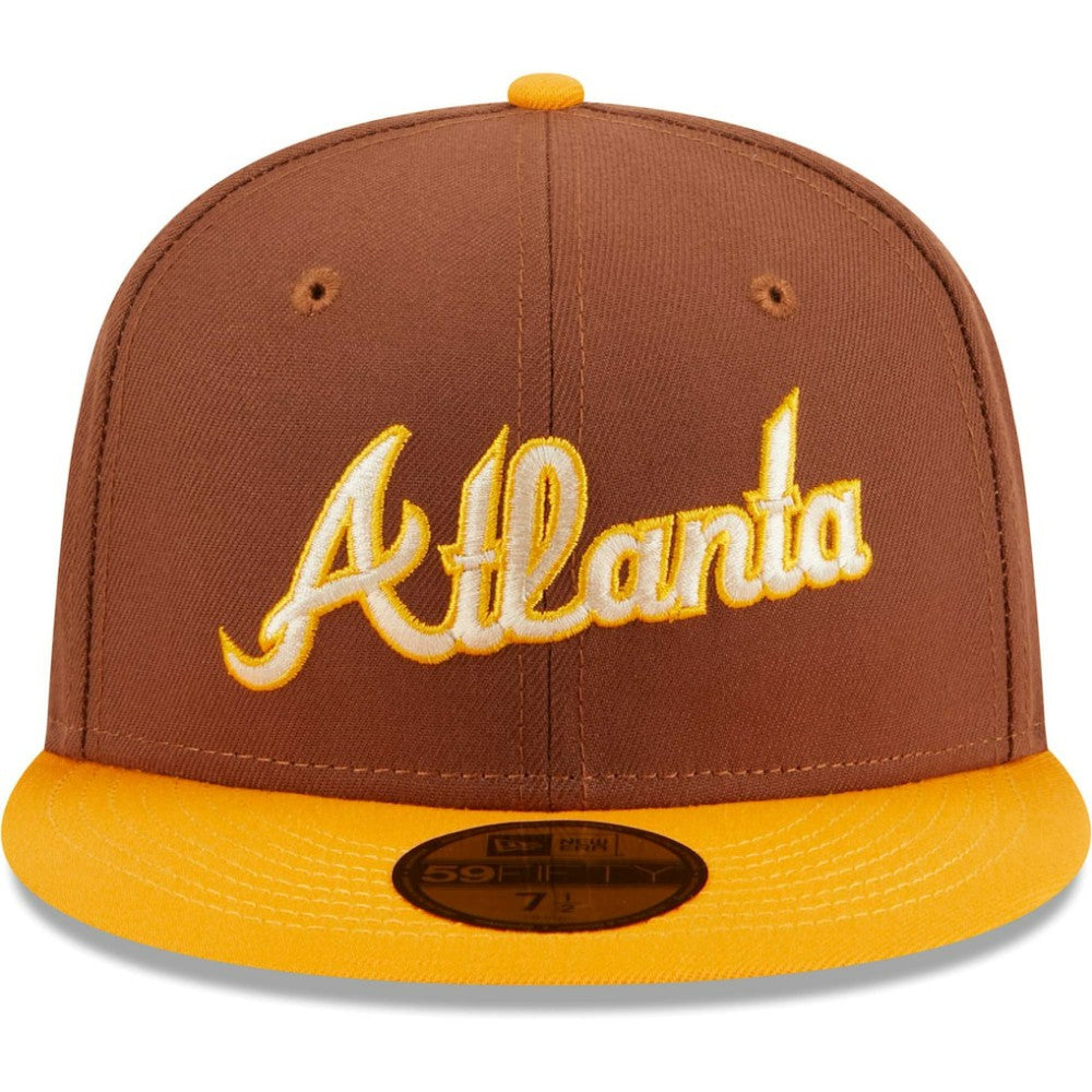 Atlanta Braves New Era Tiramisu  59FIFTY Fitted Hat Near Me