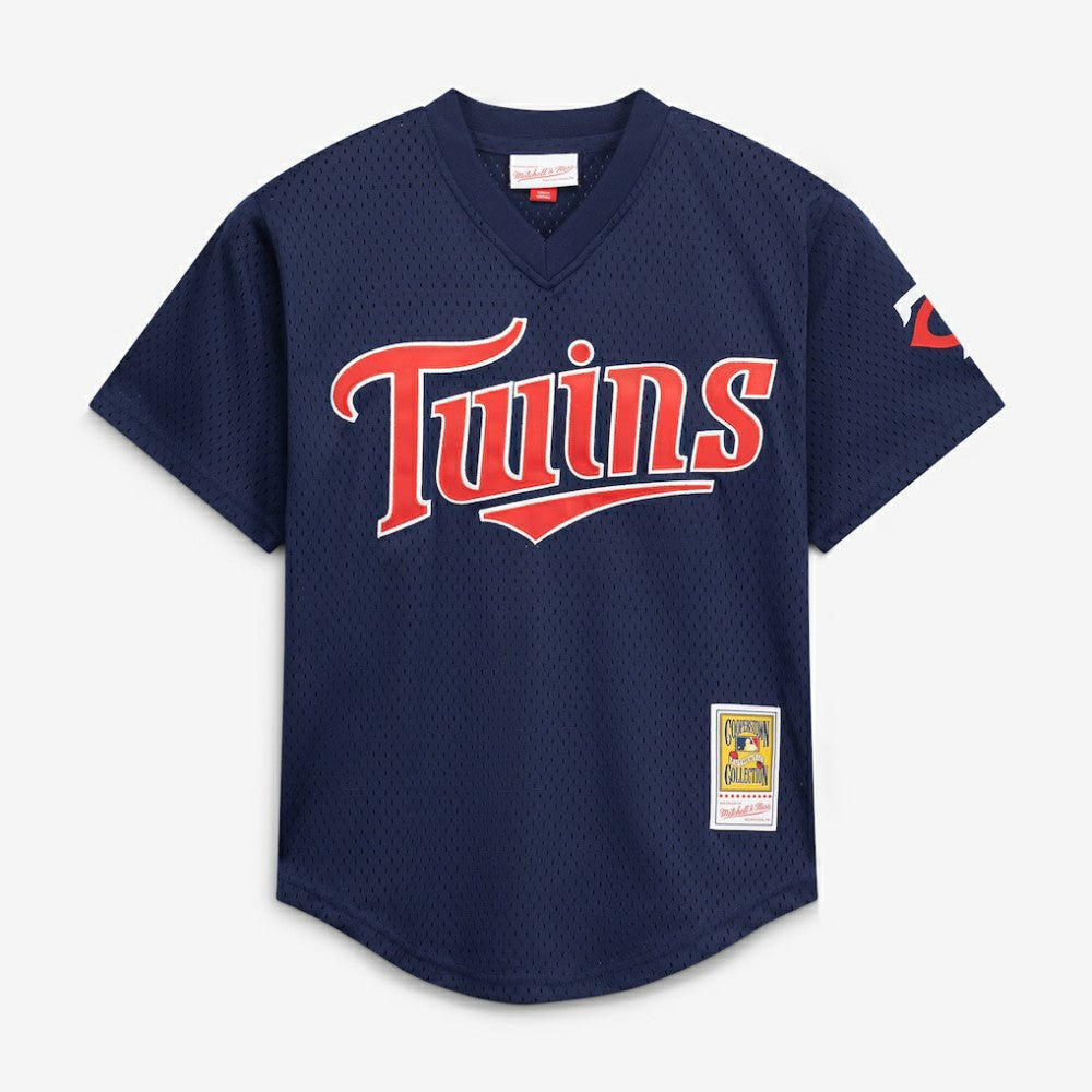David Ortiz Minnesota Twins Mitchell & Ness Youth Cooperstown Collection Mesh Batting Practice Jersey Online