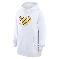 Pittsburgh Penguins G-III 4Her by Carl Banks Women's Heart Pullover Hoodie - White | NHL near me