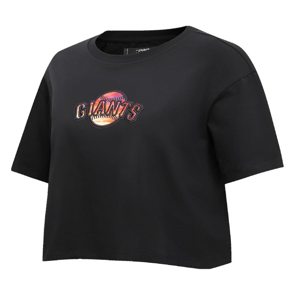 San Francisco Giants Pro Standard Women's Painted Sky Boxy Cropped T-Shirt for sale