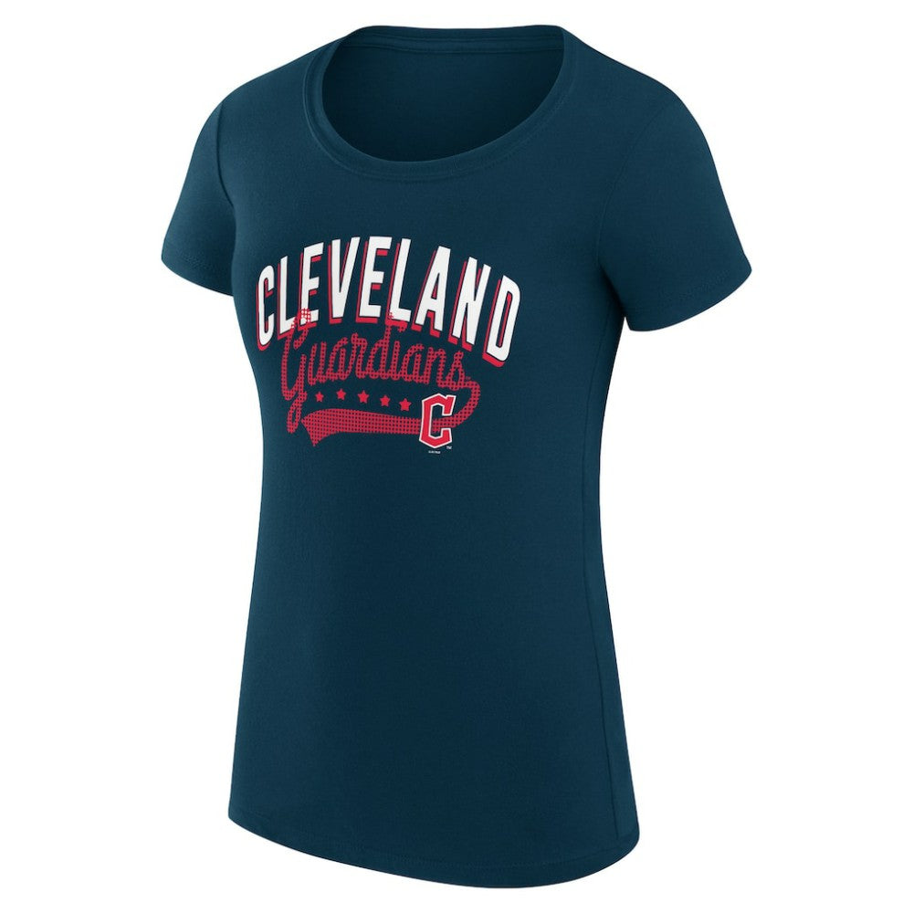 Cleveland Guardians G-III 4Her by Carl Banks Women's Super-Slim Fit Lightweight Filigree Team T-Shirt Near Me