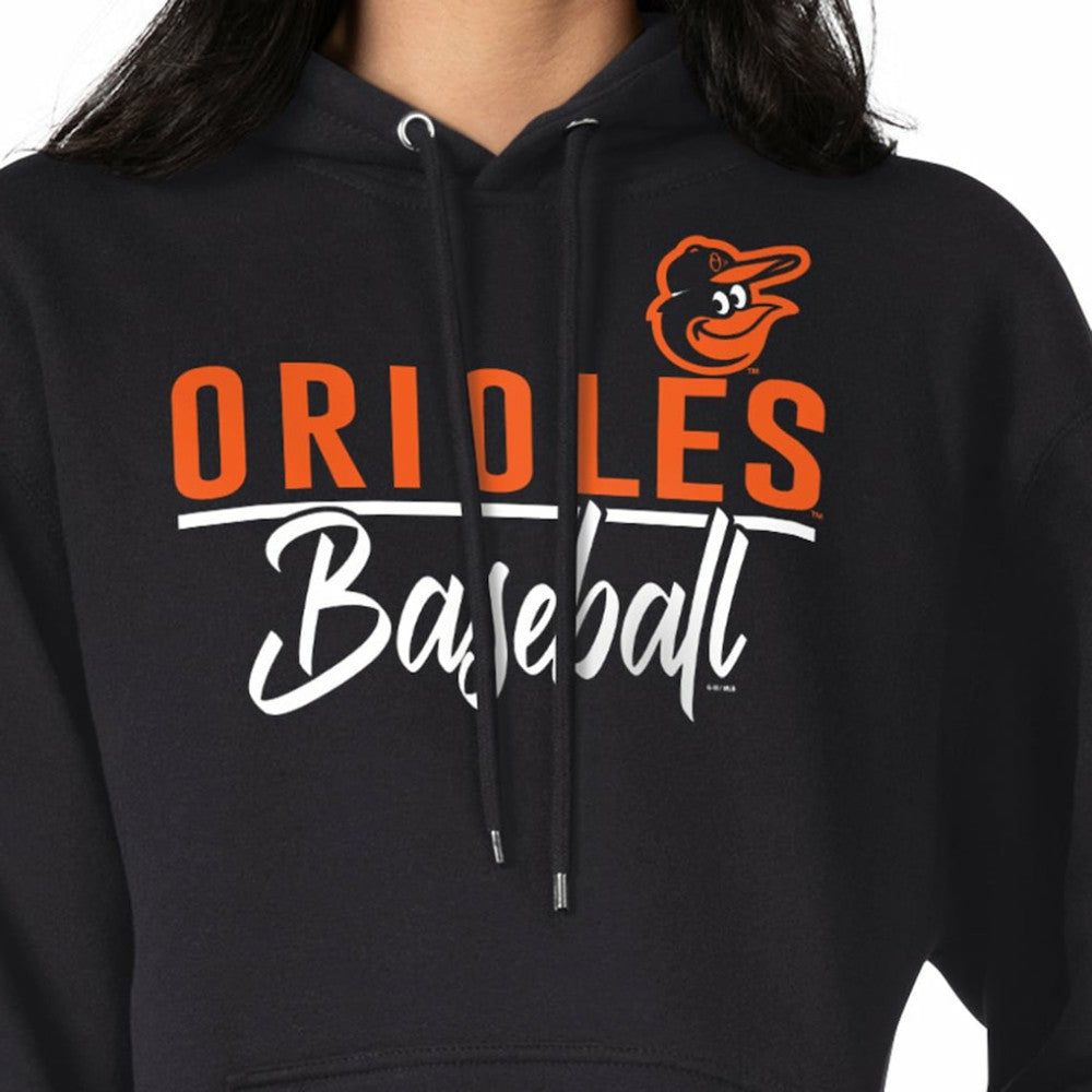 Baltimore Orioles G-III 4Her by Carl Banks Women's Team Fleece Pullover Hoodie for sale