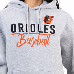 Baltimore Orioles G-III 4Her by Carl Banks Women's Team Fleece Pullover Hoodie Sale