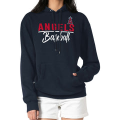 Los Angeles Angels G-III 4Her by Carl Banks Women's Team Fleece Pullover Hoodie Near Me
