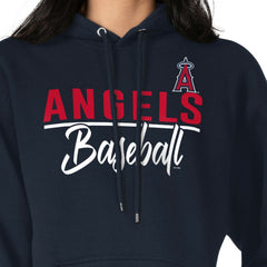 Los Angeles Angels G-III 4Her by Carl Banks Women's Team Fleece Pullover Hoodie Near Me