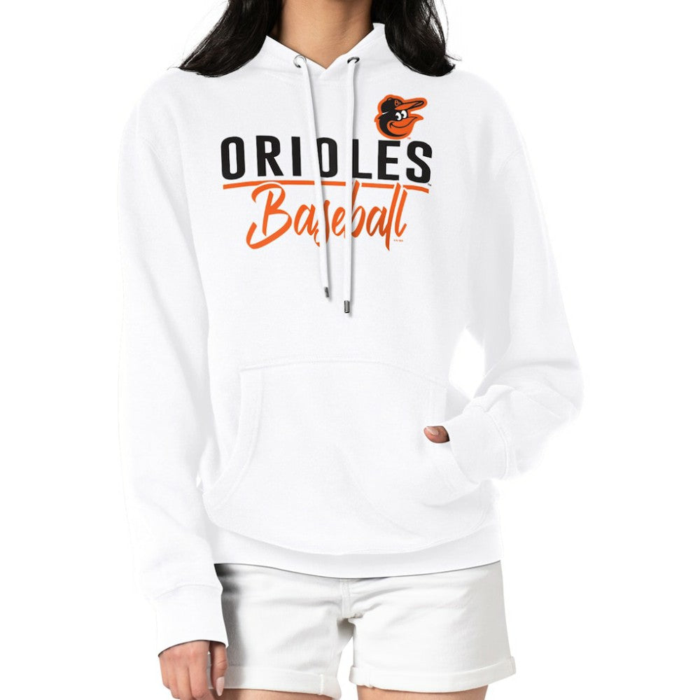 Baltimore Orioles G-III 4Her by Carl Banks Women's Team Fleece Pullover Hoodie Discount