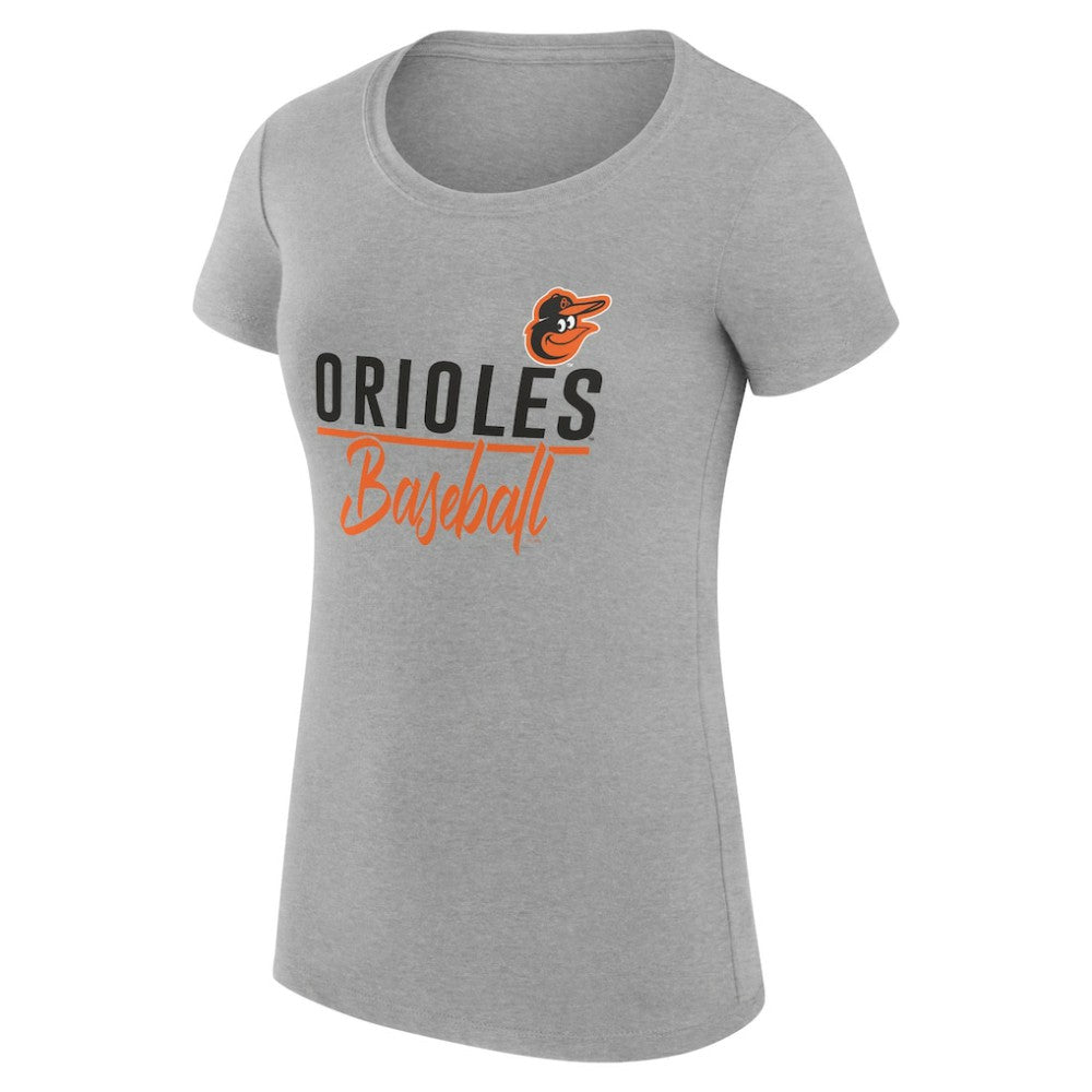 Baltimore Orioles G-III 4Her by Carl Banks Women's Super-Slim Fit Lightweight Team Graphic T-Shirt Discount