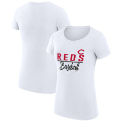 Cincinnati Reds G-III 4Her by Carl Banks Women's Super-Slim Fit Lightweight Team Graphic T-Shirt Sale