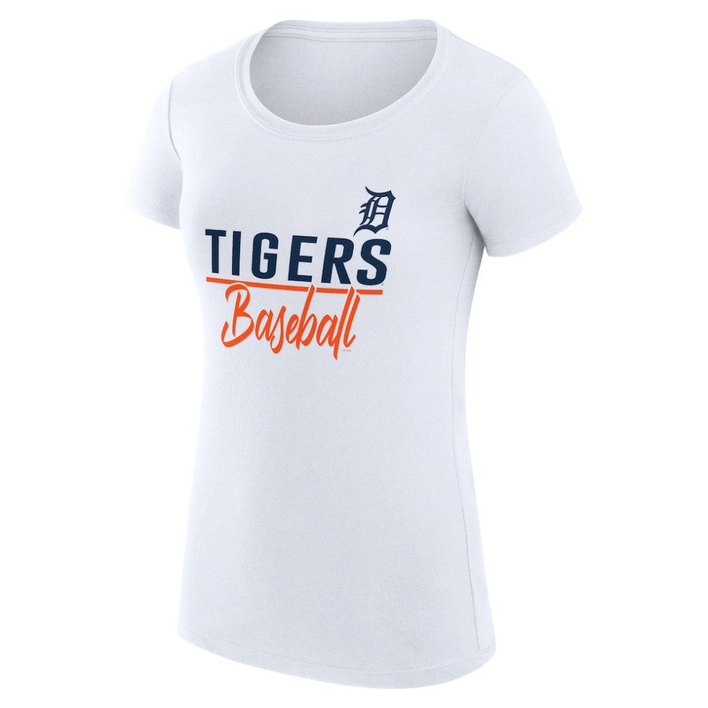 Detroit Tigers G-III 4Her by Carl Banks Women's Super-Slim Fit Lightweight Team Graphic T-Shirt for sale