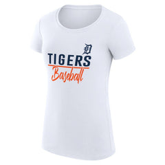 Detroit Tigers G-III 4Her by Carl Banks Women's Super-Slim Fit Lightweight Team Graphic T-Shirt for sale
