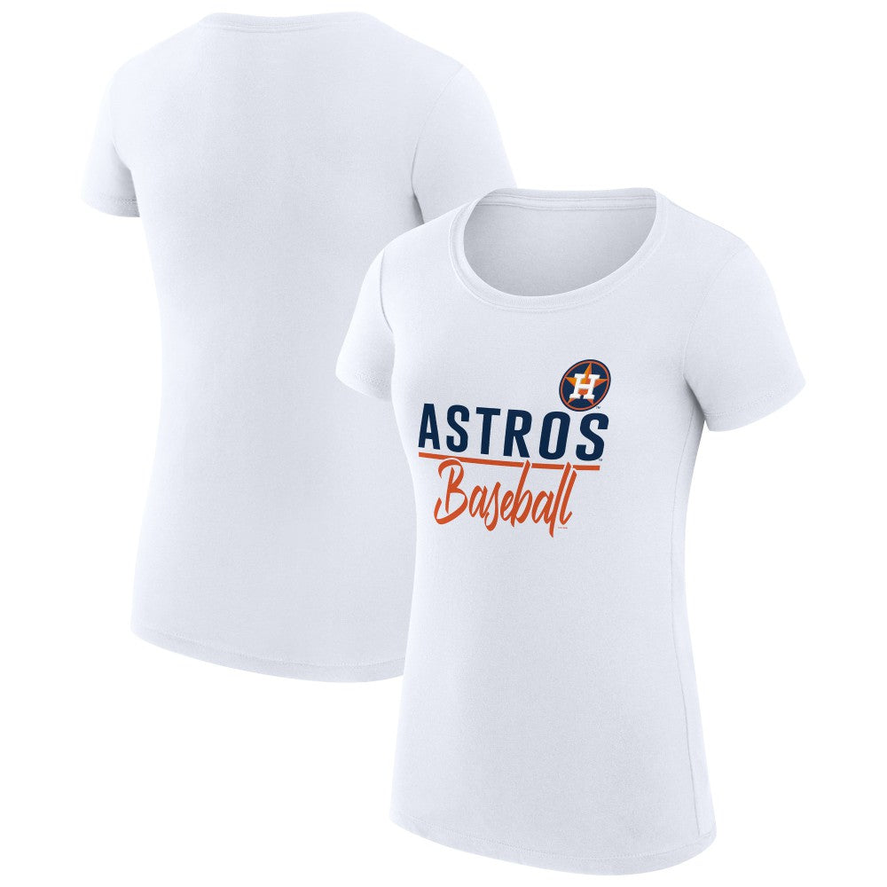 Houston Astros G-III 4Her by Carl Banks Women's Super-Slim Fit Lightweight Team Graphic T-Shirt for sale