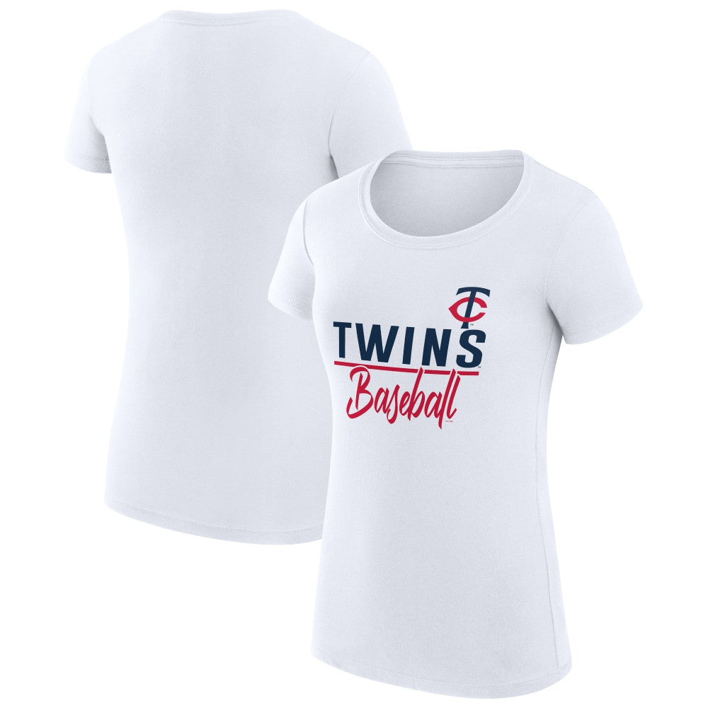 Minnesota Twins G-III 4Her by Carl Banks Women's Super-Slim Fit Lightweight Team Graphic T-Shirt Online