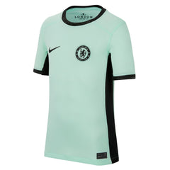 Nike - Chelsea Youth 2023/24 Third Stadium Replica Custom Jersey - Mint