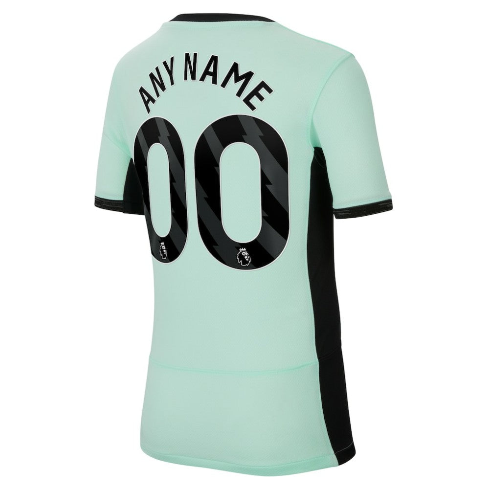 Nike - Chelsea Youth 2023/24 Third Stadium Replica Custom Jersey - Mint