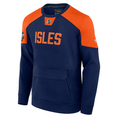 New York Islanders Fanatics 2024 NHL Stadium Series Authentic Pro Fleece Logo Pullover Sweatshirt - Navy | Fanatics on sale