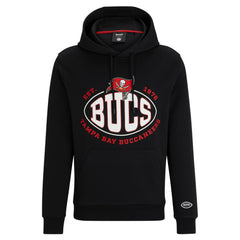 Tampa Bay Buccaneers BOSS X NFL Touchback Pullover Hoodie - Black - NFL