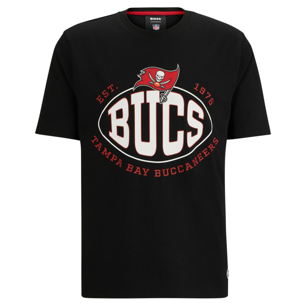 Tampa Bay Buccaneers BOSS X NFL Trap T-Shirt - Black - NFL