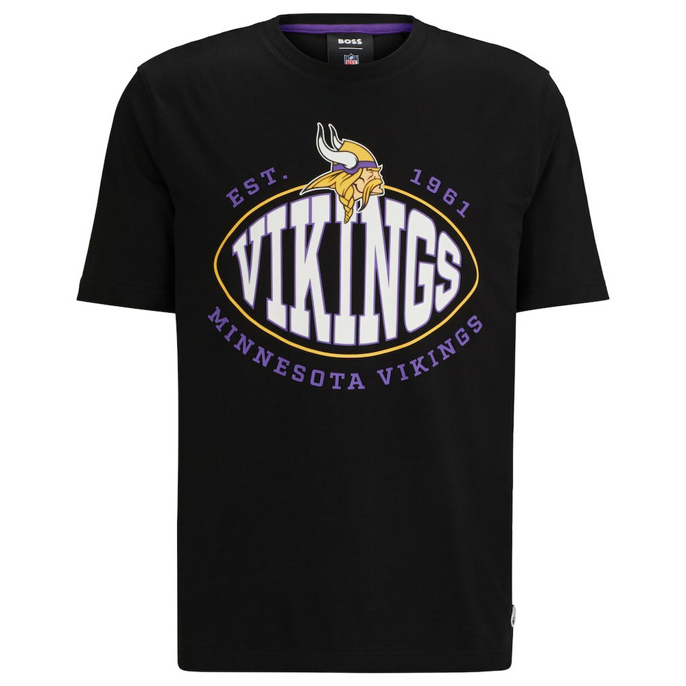 Minnesota Vikings BOSS X NFL Trap T-Shirt - Black - NFL