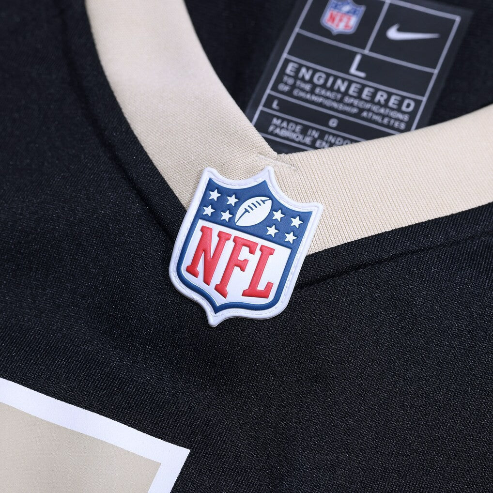 Shaquan Davis New Orleans Saints Game Jersey - Black - Nike