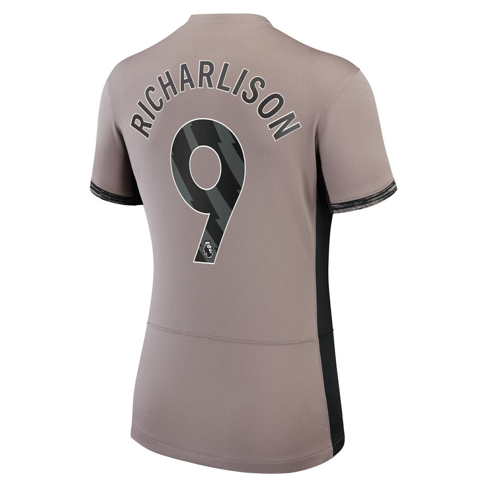 Nike - Richarlison Tottenham Hotspur Women's 2023/24 Third Stadium Replica Player Jersey – Tan