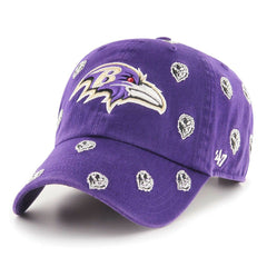 Baltimore Ravens '47 Confetti Clean Up Adjustable Hat - Purple - 47 brand