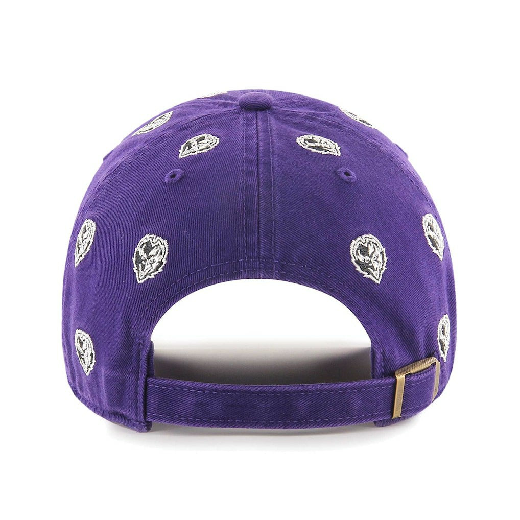 Baltimore Ravens '47 Confetti Clean Up Adjustable Hat - Purple - 47 brand