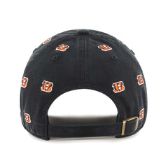 Cincinnati Bengals '47 Confetti Clean Up Adjustable Hat - Black - 47 brand