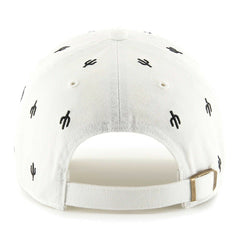 Las Vegas Raiders '47 Confetti Clean Up Adjustable Hat - White - 47 brand