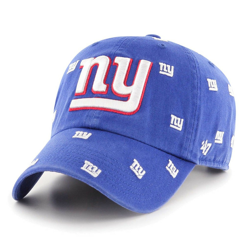 New York Giants '47 Confetti Clean Up Adjustable Hat - Royal - 47 brand