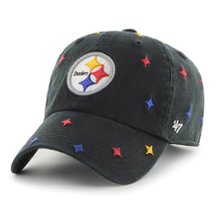 Pittsburgh Steelers '47 Confetti Clean Up Adjustable Hat - Black - 47 brand