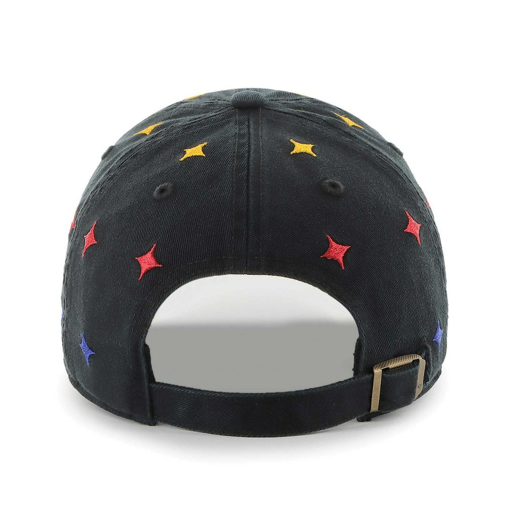 Pittsburgh Steelers '47 Confetti Clean Up Adjustable Hat - Black - 47 brand