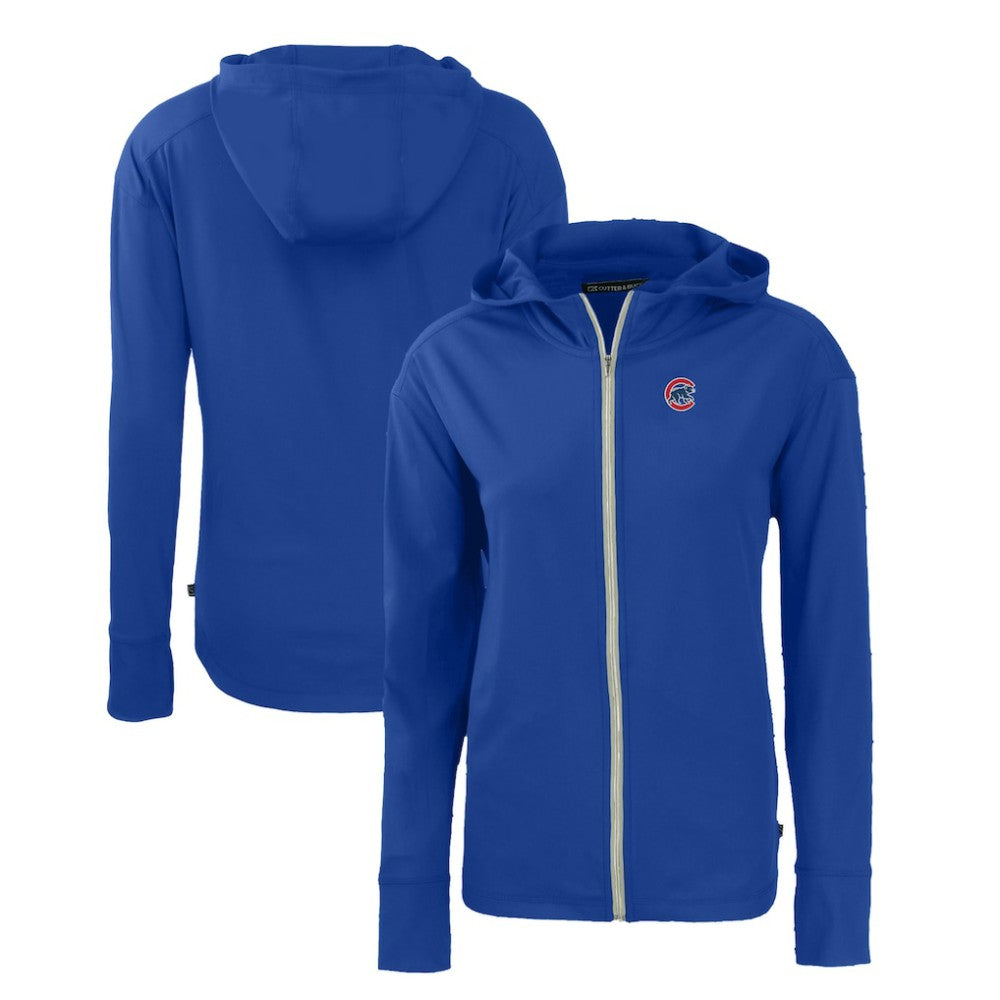 Chicago Cubs Cutter & Buck Women's Daybreak Eco Recycled Full-Zip Hoodie Near Me