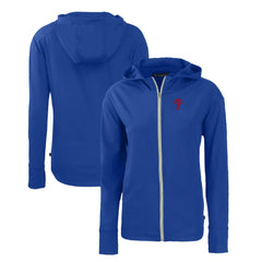 Philadelphia Phillies Cutter & Buck Women's Daybreak Eco Recycled Full-Zip Hoodie Outlet