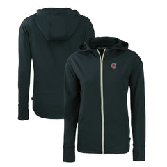 Chicago Cubs Cutter & Buck Women's Daybreak Eco Recycled Full-Zip Hoodie Outlet