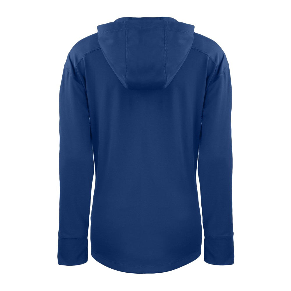 Kansas City Royals Cutter & Buck Women's Daybreak Eco Recycled Half-Zip Hoodie Outlet