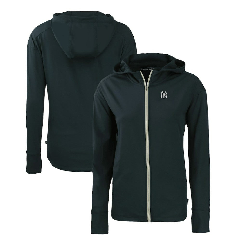 New York Yankees Cutter & Buck Women's Daybreak Eco Recycled Full-Zip Hoodie Online