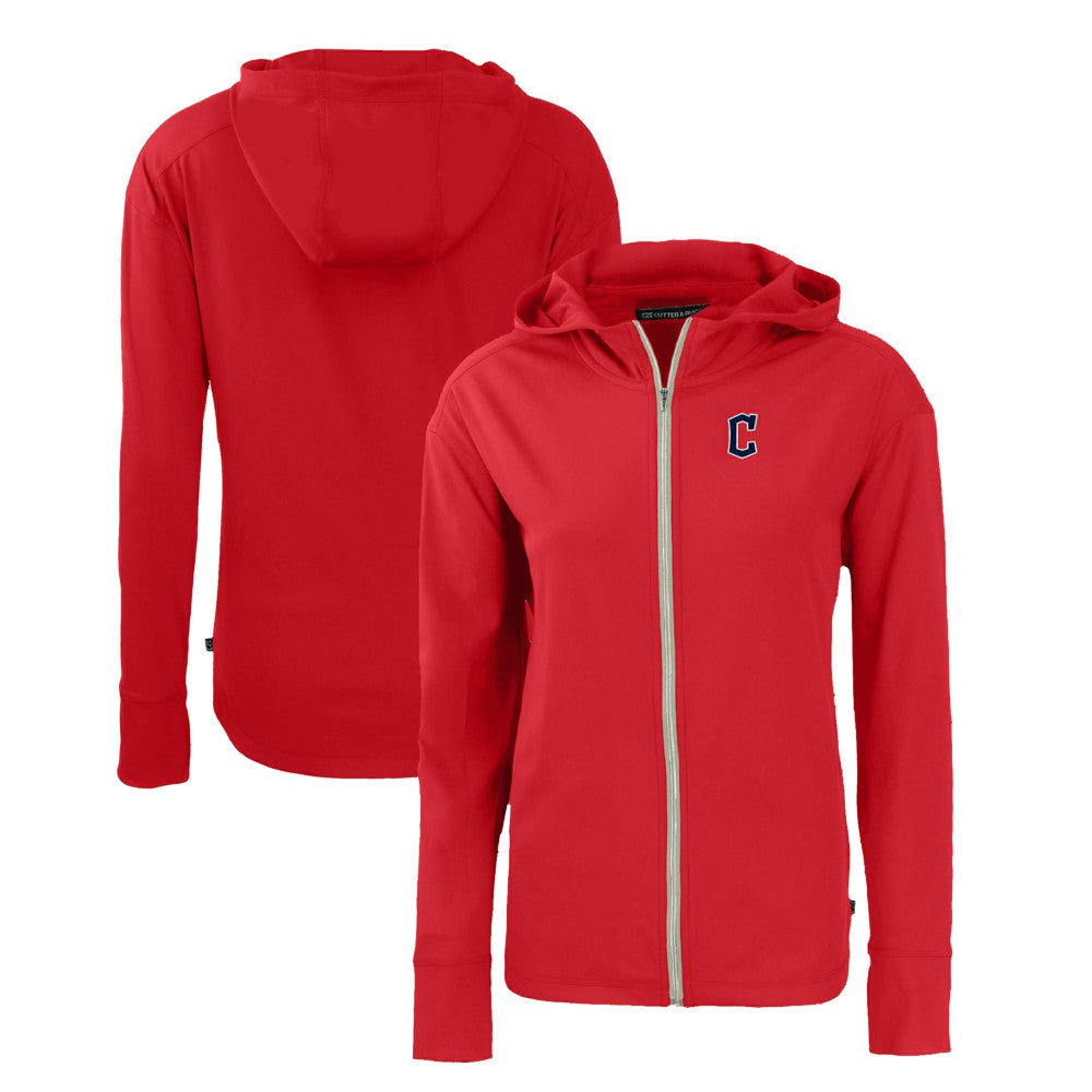 Cleveland Guardians Cutter & Buck Women's Daybreak Eco Recycled Full-Zip Hoodie Discount