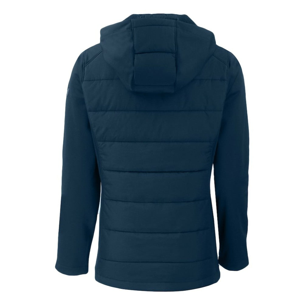 Boston Red Sox Cutter & Buck Women's Evoke Hybrid Eco Softshell Recycled Full-Zip Hoodie Jacket Near Me