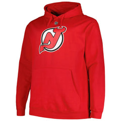 Jack Hughes New Jersey Devils Profile Big & Tall Name & Number Pullover Hoodie - Red | NHL sale
