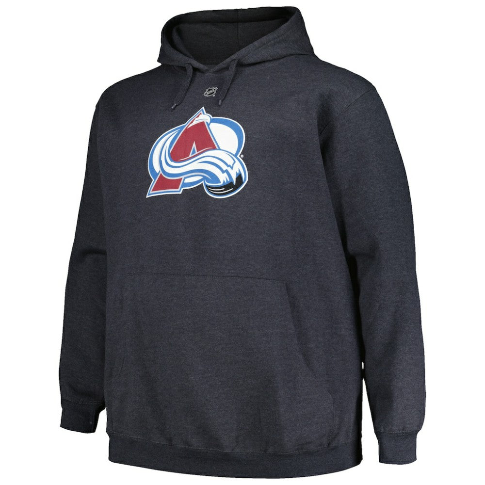 Nathan MacKinnon Colorado Avalanche Profile Big & Tall Name & Number Pullover Hoodie - Charcoal | NHL sale