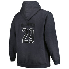 Nathan MacKinnon Colorado Avalanche Profile Big & Tall Name & Number Pullover Hoodie - Charcoal | NHL sale