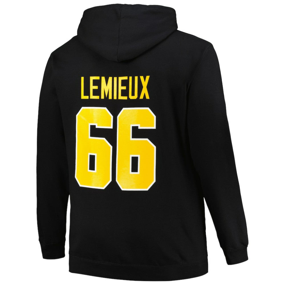 Mario Lemieux Pittsburgh Penguins Mitchell & Ness Name & Number Pullover Hoodie - Black | NHL sale