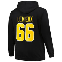 Mario Lemieux Pittsburgh Penguins Mitchell & Ness Name & Number Pullover Hoodie - Black | NHL sale