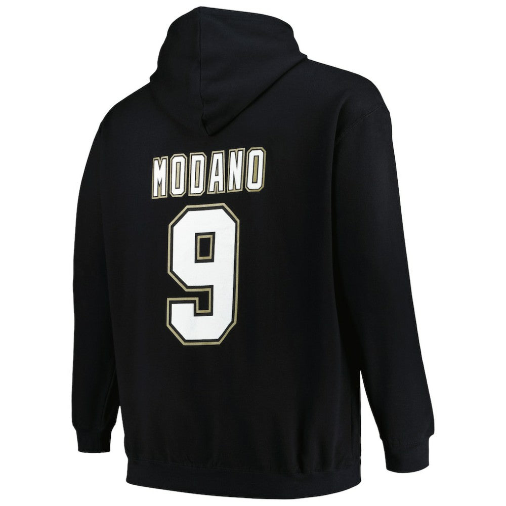 Mike Modano Dallas Stars Mitchell & Ness Name & Number Pullover Hoodie - Black | NHL Clearance