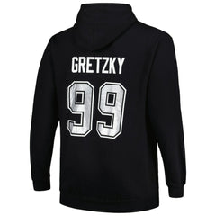 Wayne Gretzky Los Angeles Kings Mitchell & Ness Name & Number Pullover Hoodie - Black | NHL Lifestyle