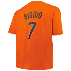 Craig Biggio Houston Astros Profile Big & Tall Cooperstown Collection Player Name & Number T-Shirt Discount