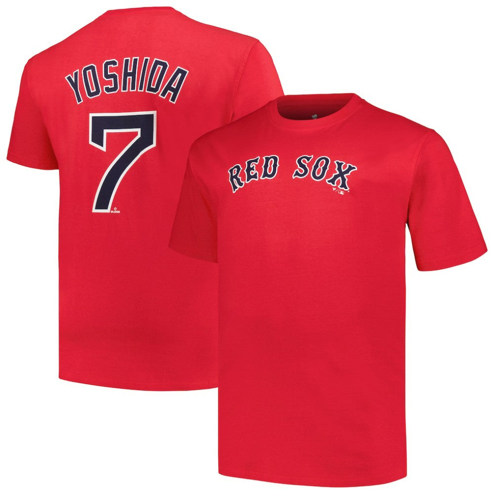 Masataka Yoshida Boston Red Sox Big & Tall Name & Number T-Shirt Discount