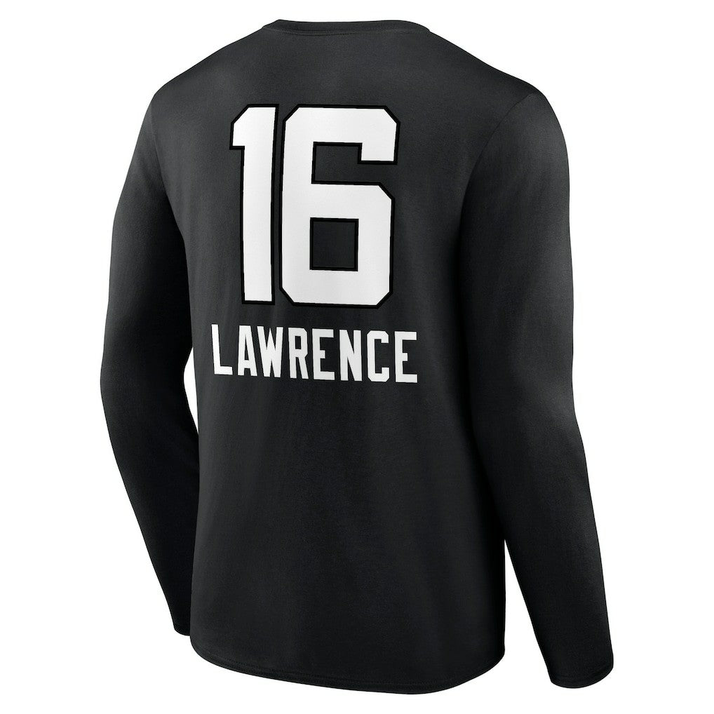 Trevor Lawrence Jacksonville Jaguars Team Wordmark Long Sleeve T-Shirt - Black - NFL