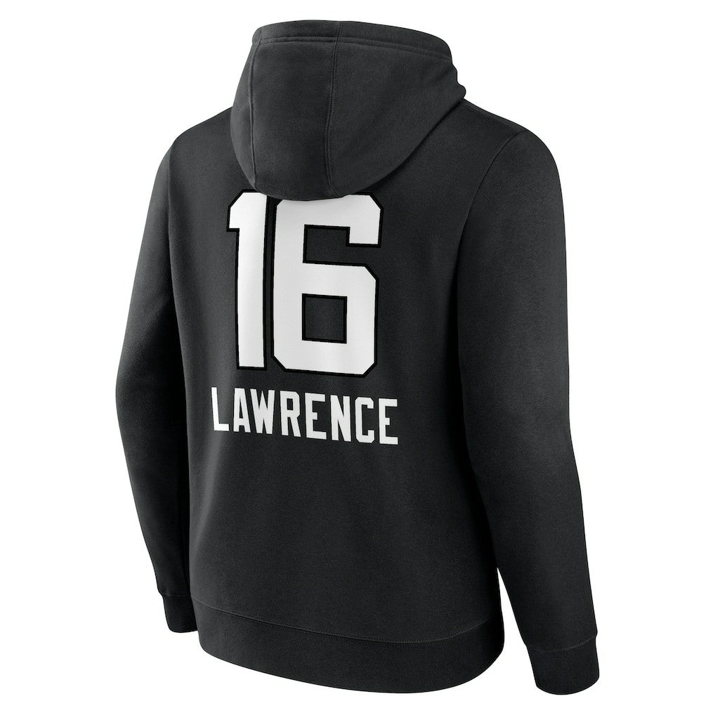 Trevor Lawrence Jacksonville Jaguars Team Wordmark Pullover Hoodie - Black - NFL